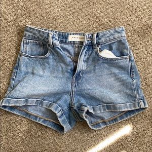 PacSun Denim Mom Short